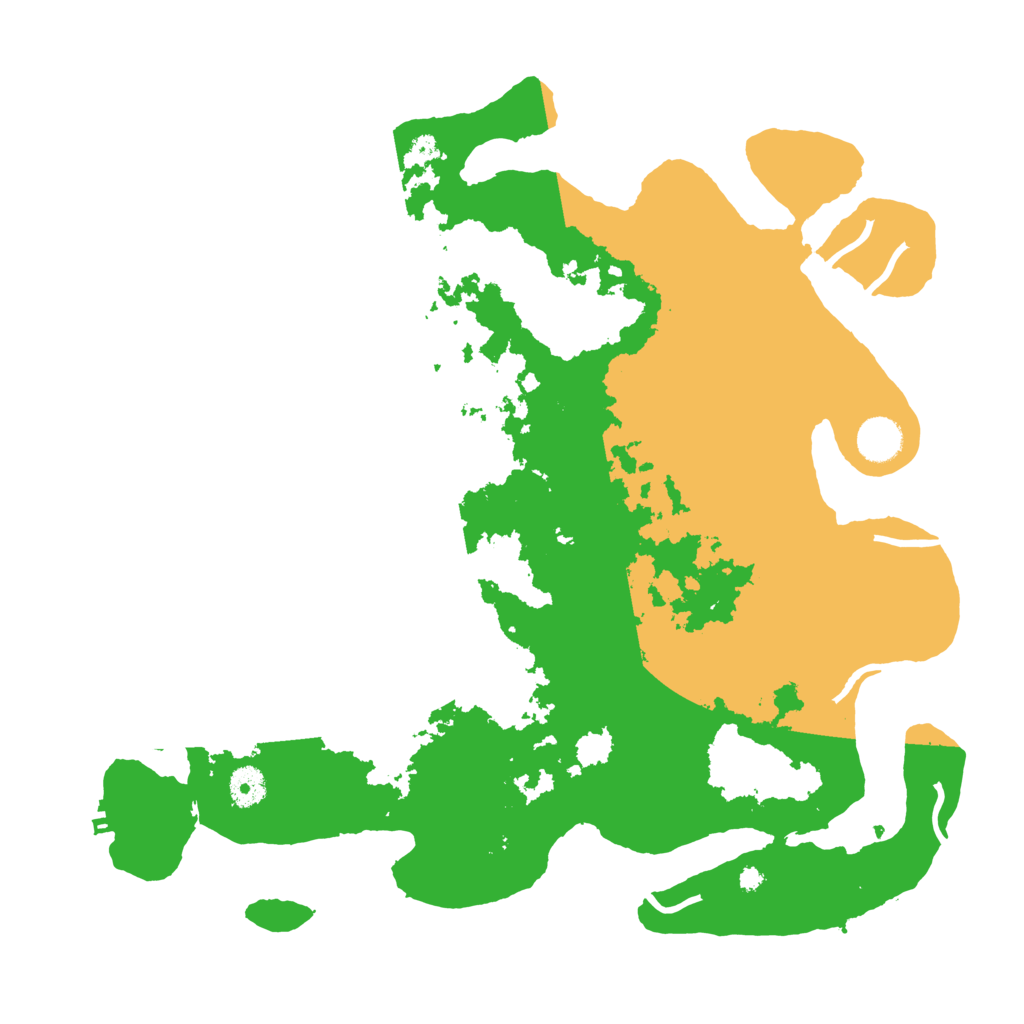 Biome Rust Map: Procedural Map, Size: 4000, Seed: 19283576