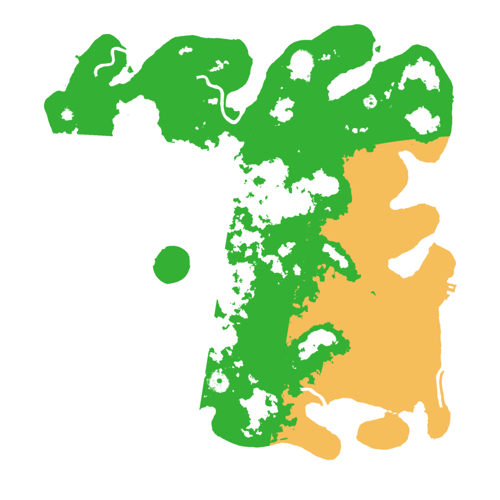 Biome Rust Map: Procedural Map, Size: 3850, Seed: 383111633