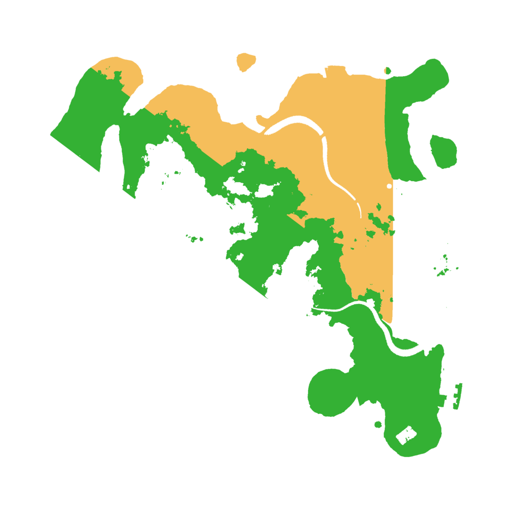 Biome Rust Map: Procedural Map, Size: 3000, Seed: 1457762591