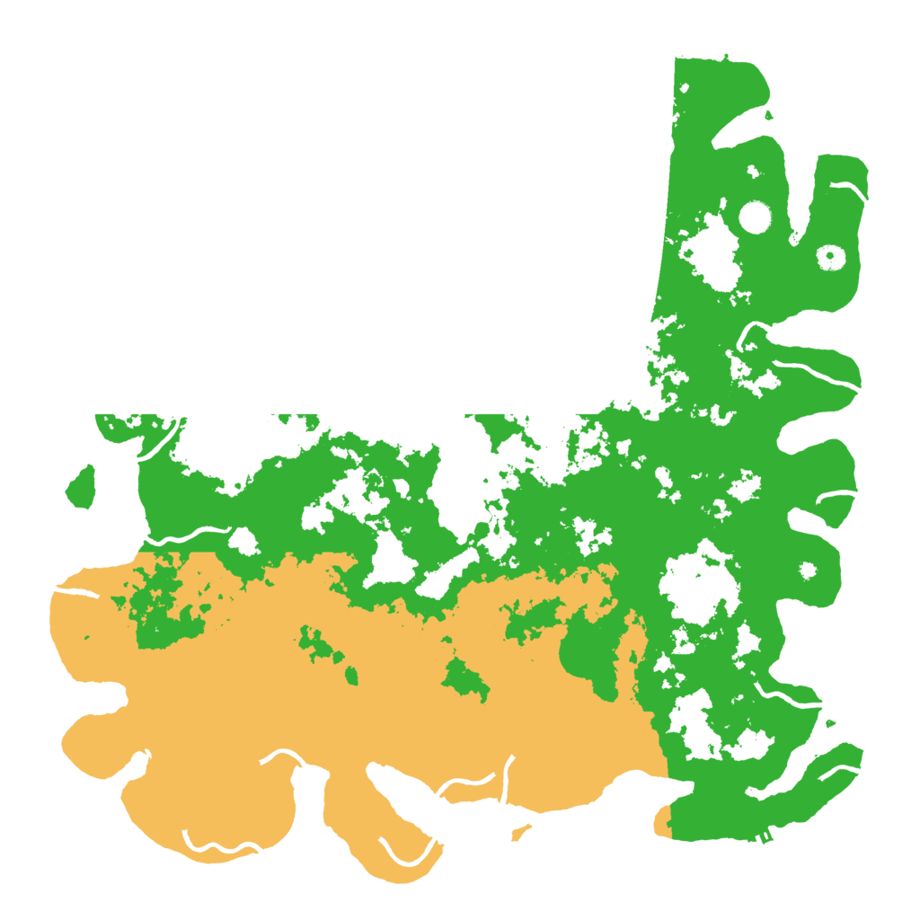 Biome Rust Map: Procedural Map, Size: 5000, Seed: 701325626