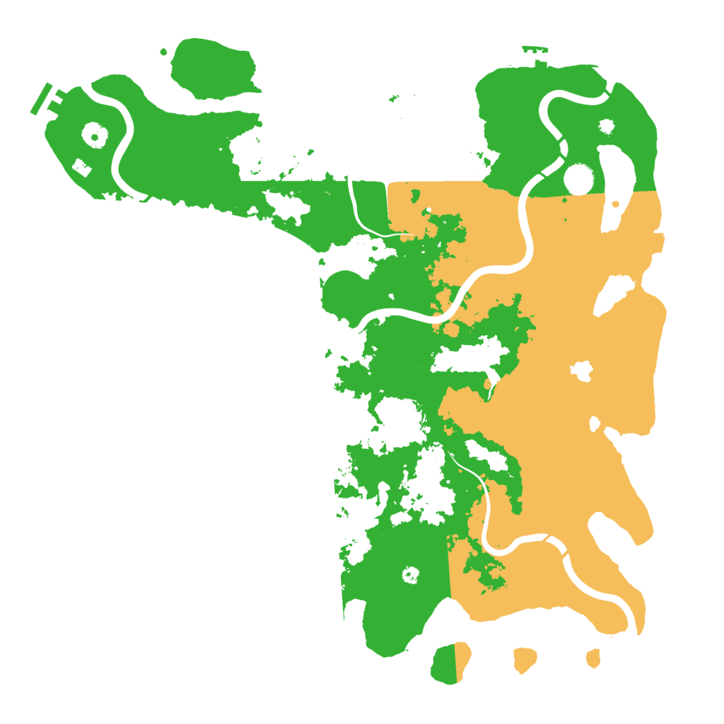 Biome Rust Map: Procedural Map, Size: 4250, Seed: 964112355