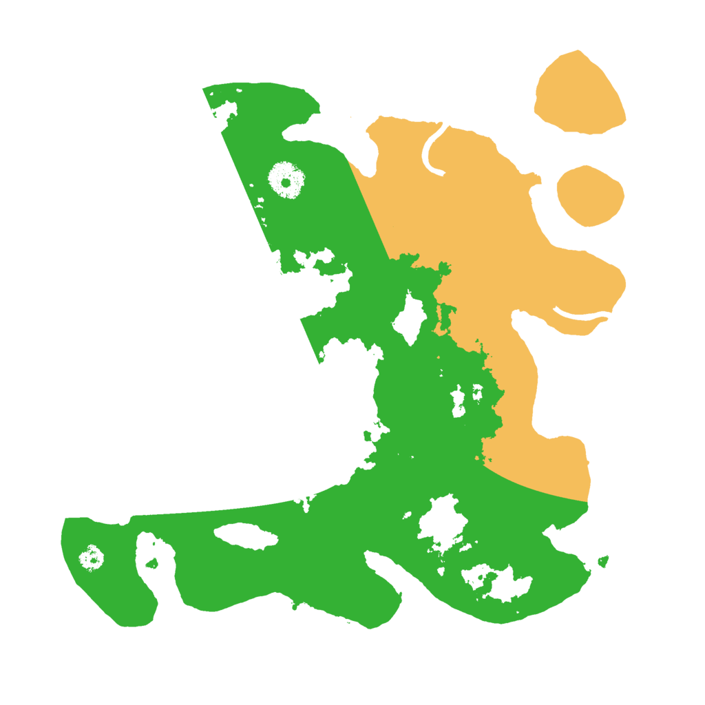 Biome Rust Map: Procedural Map, Size: 3000, Seed: 132139