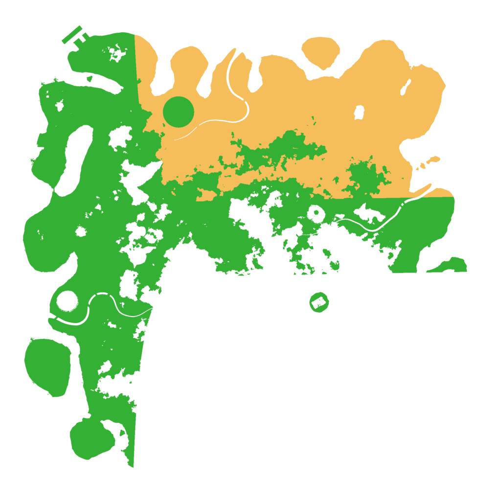 Biome Rust Map: Procedural Map, Size: 4250, Seed: 1109302623