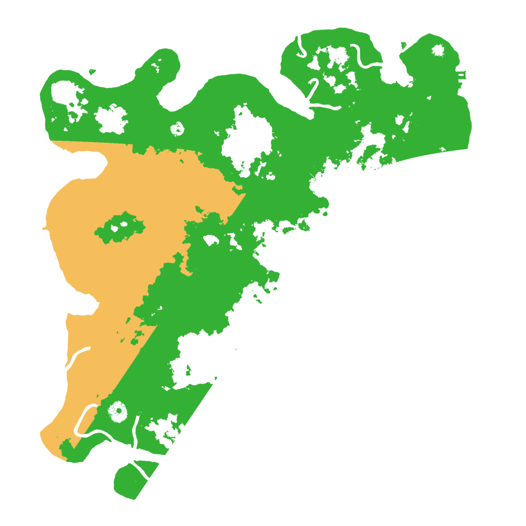 Biome Rust Map: Procedural Map, Size: 4000, Seed: 47852