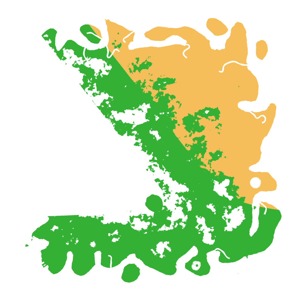 Biome Rust Map: Procedural Map, Size: 4800, Seed: 440214235