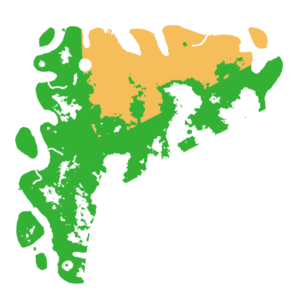 Biome Rust Map: Procedural Map, Size: 4300, Seed: 115135683