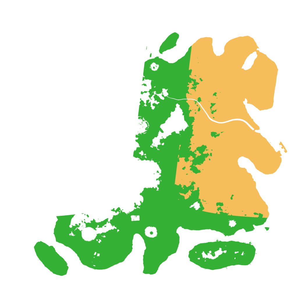 Biome Rust Map: Procedural Map, Size: 3750, Seed: 414047537