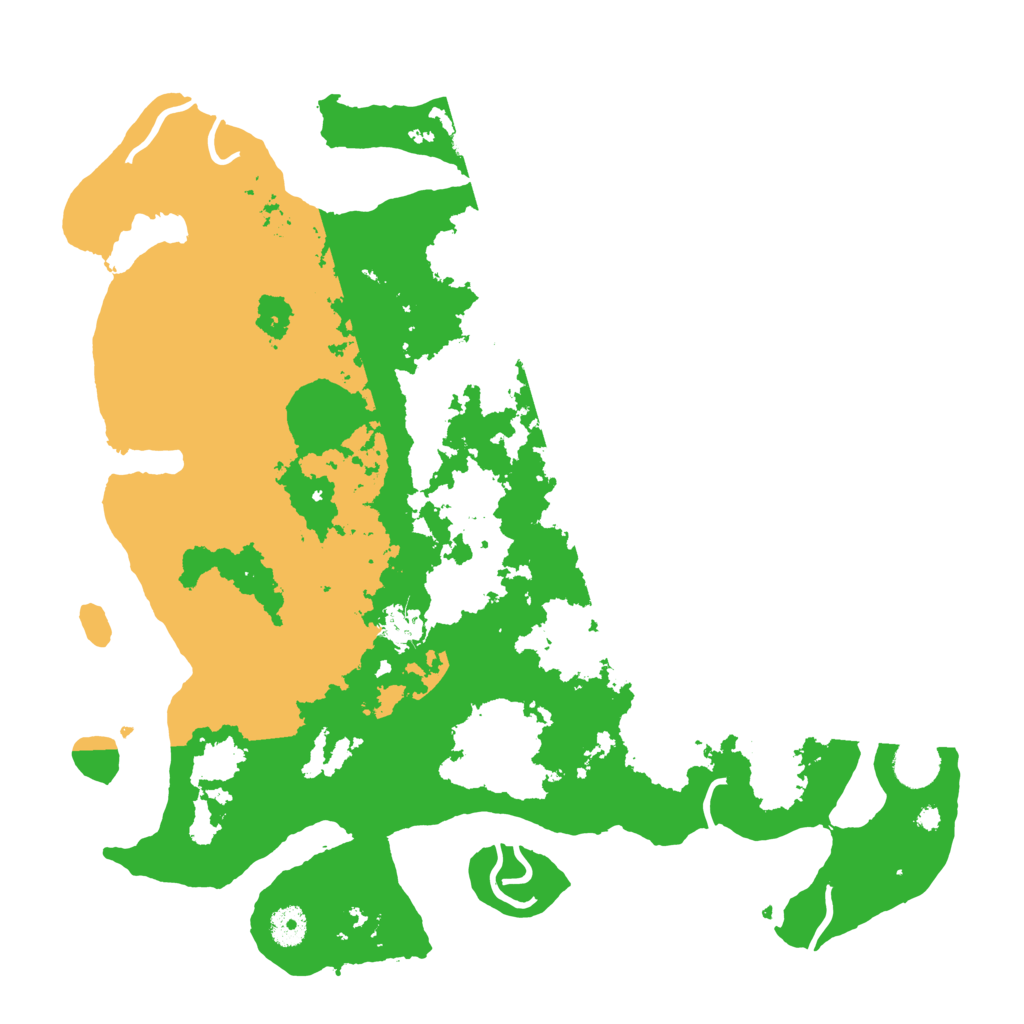 Biome Rust Map: Procedural Map, Size: 4000, Seed: 23244