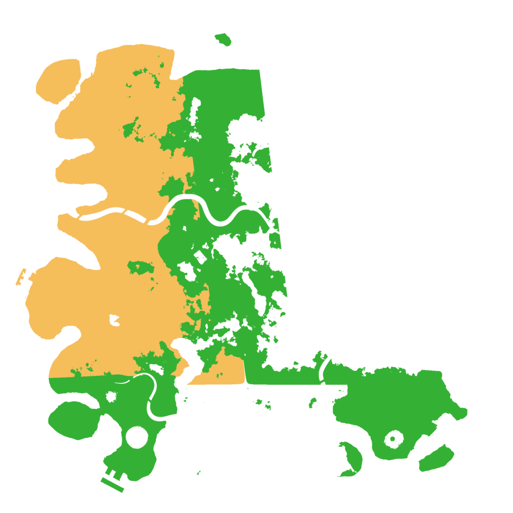 Biome Rust Map: Procedural Map, Size: 4250, Seed: 1888054613