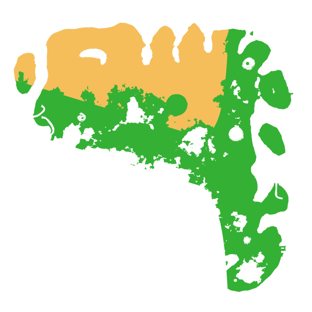 Biome Rust Map: Procedural Map, Size: 3850, Seed: 702730766