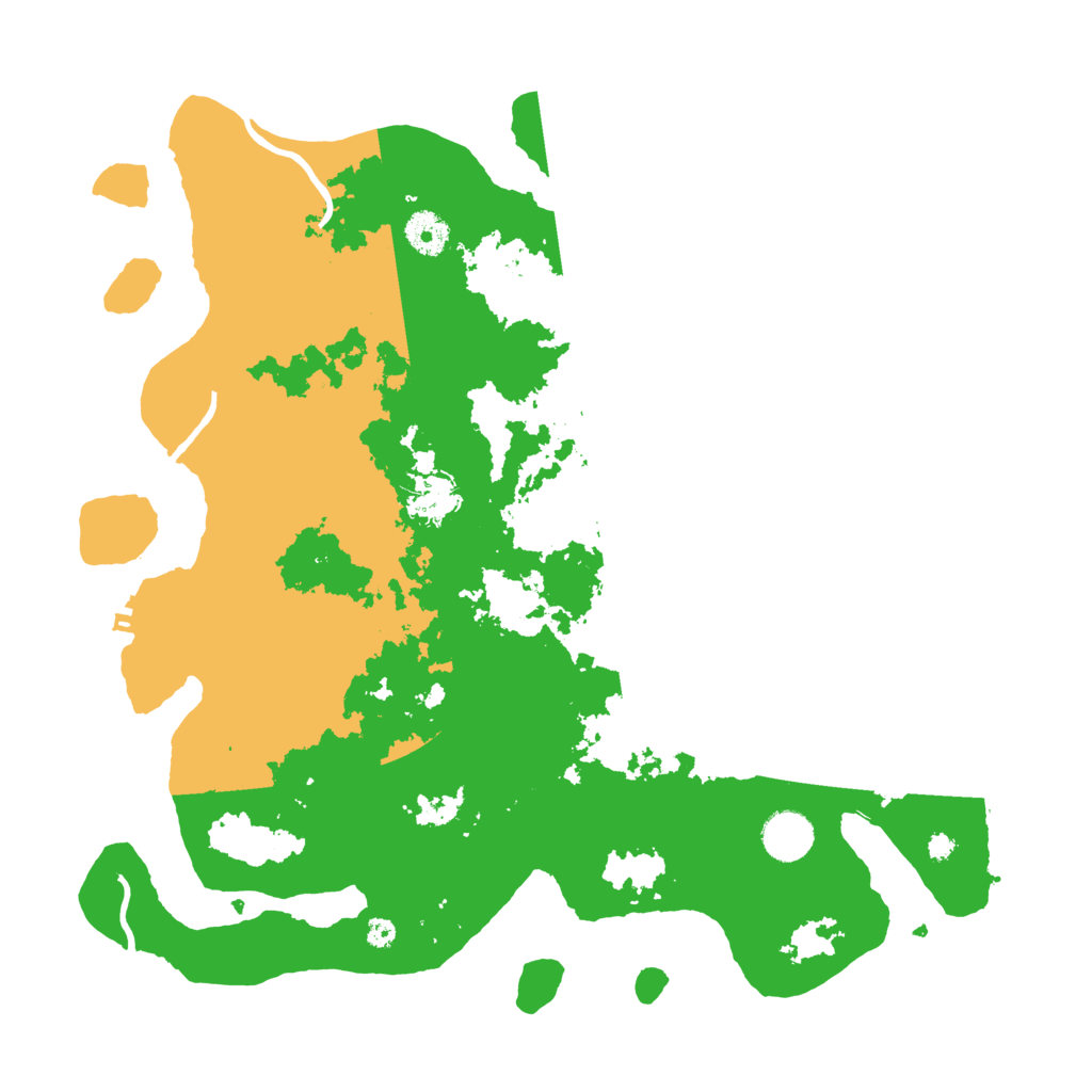 Biome Rust Map: Procedural Map, Size: 3800, Seed: 72605995