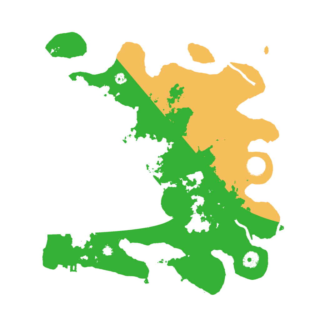Biome Rust Map: Procedural Map, Size: 3000, Seed: 57415020