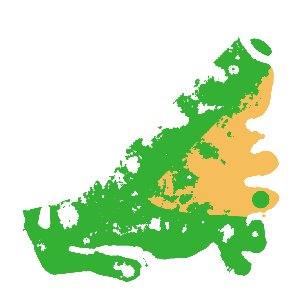 Biome Rust Map: Procedural Map, Size: 4500, Seed: 959427877