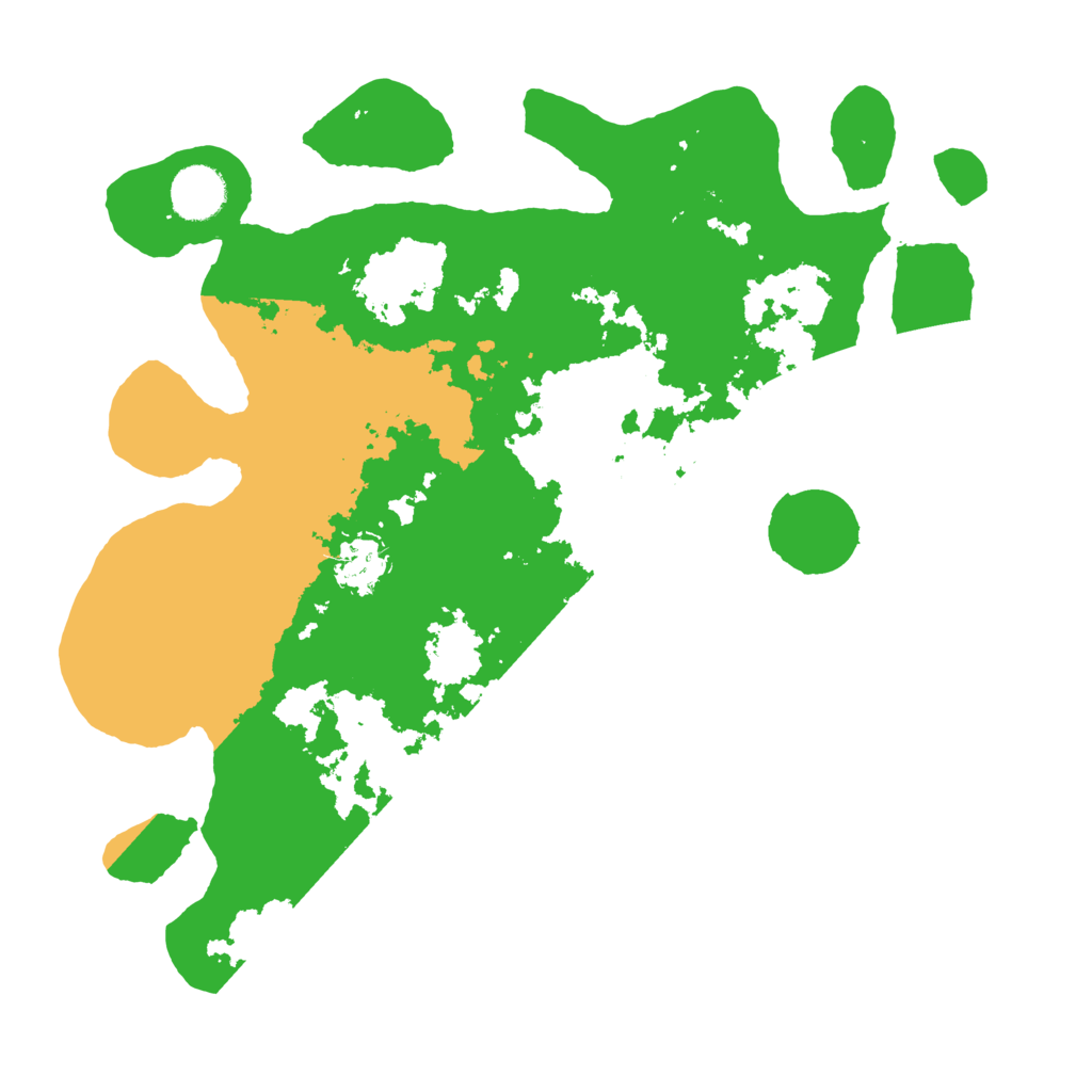 Biome Rust Map: Barren, Size: 3500, Seed: 1472718567