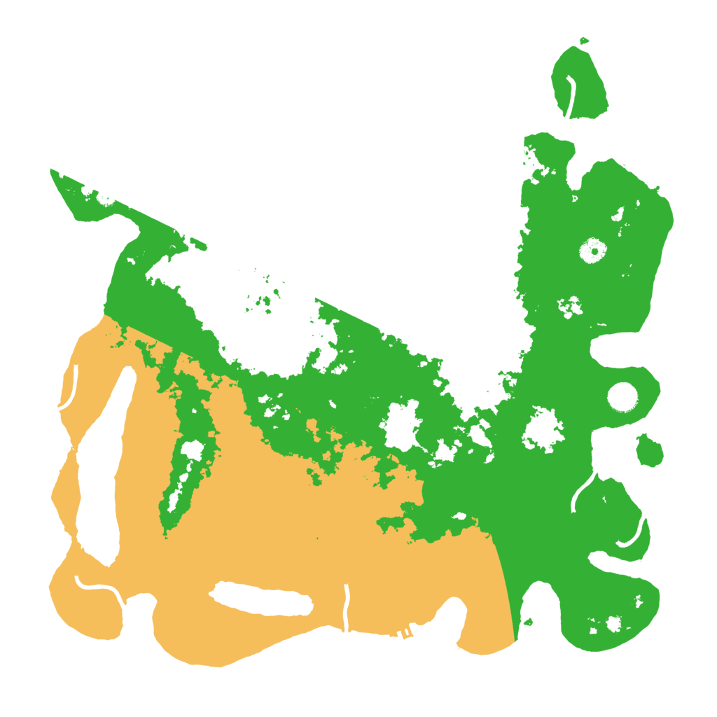 Biome Rust Map: Procedural Map, Size: 4250, Seed: 110168466