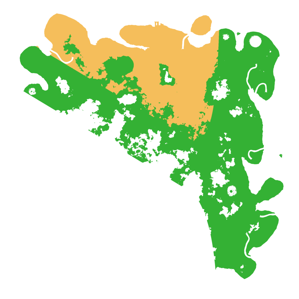 Biome Rust Map: Procedural Map, Size: 4500, Seed: 955173457