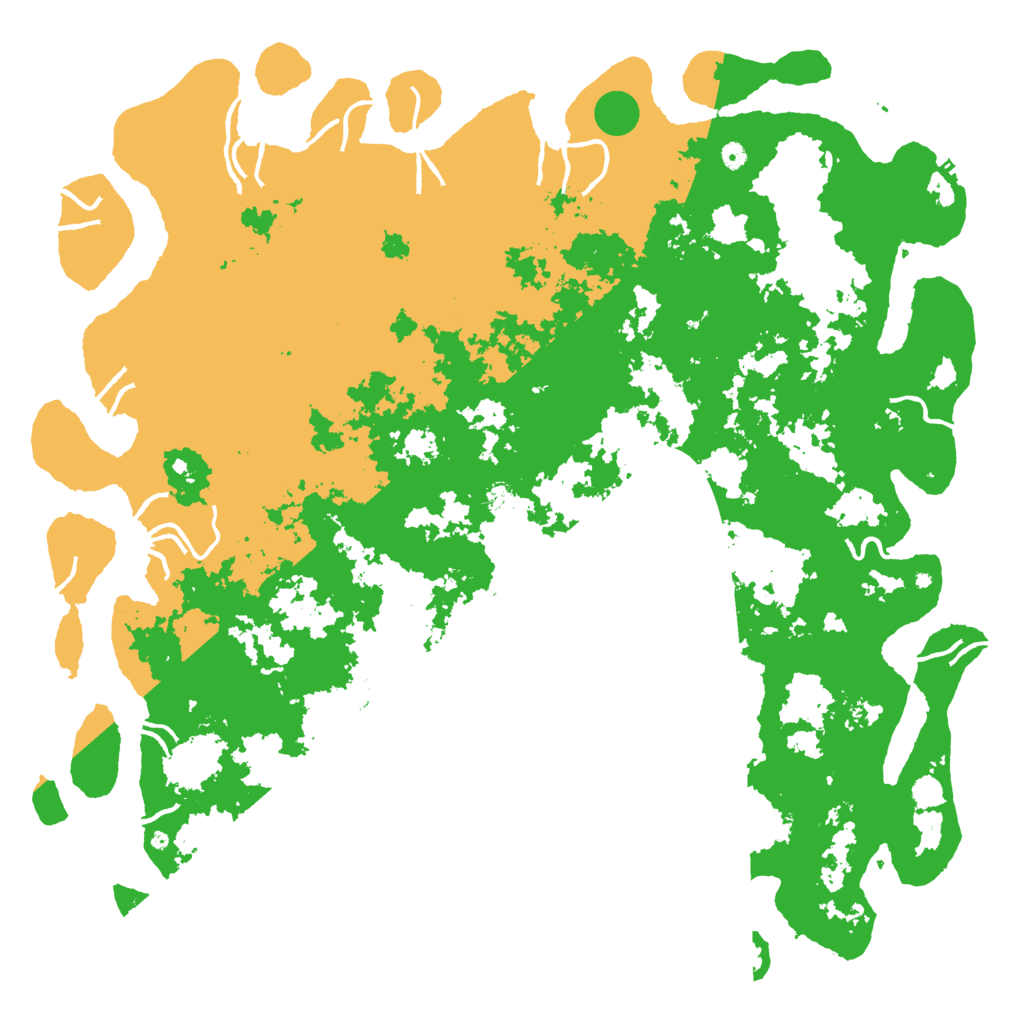 Biome Rust Map: Procedural Map, Size: 6000, Seed: 106491459