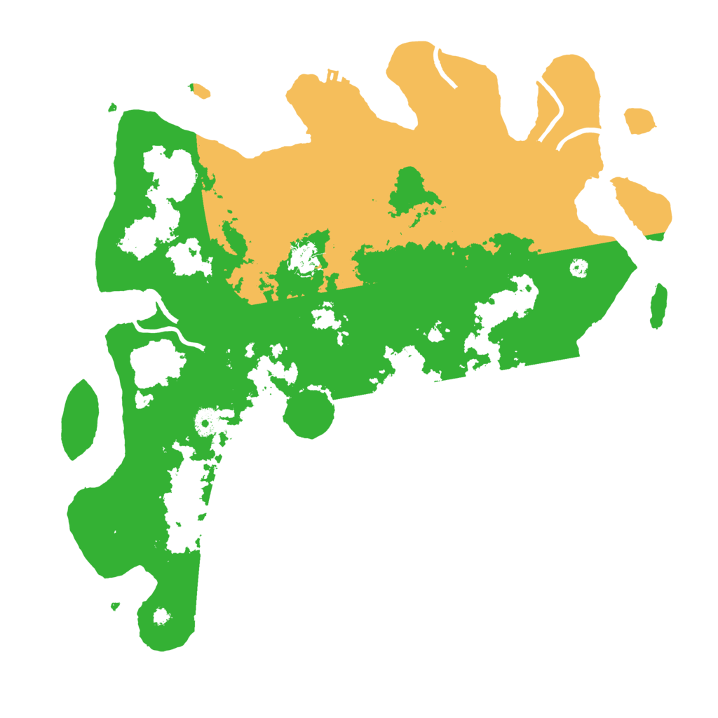 Biome Rust Map: Procedural Map, Size: 4000, Seed: 961732706