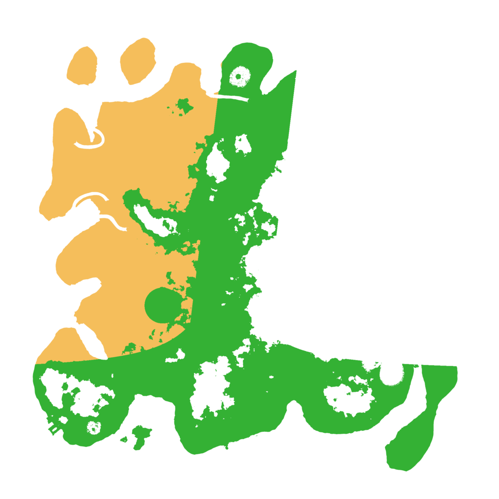 Biome Rust Map: Procedural Map, Size: 3700, Seed: 82158120