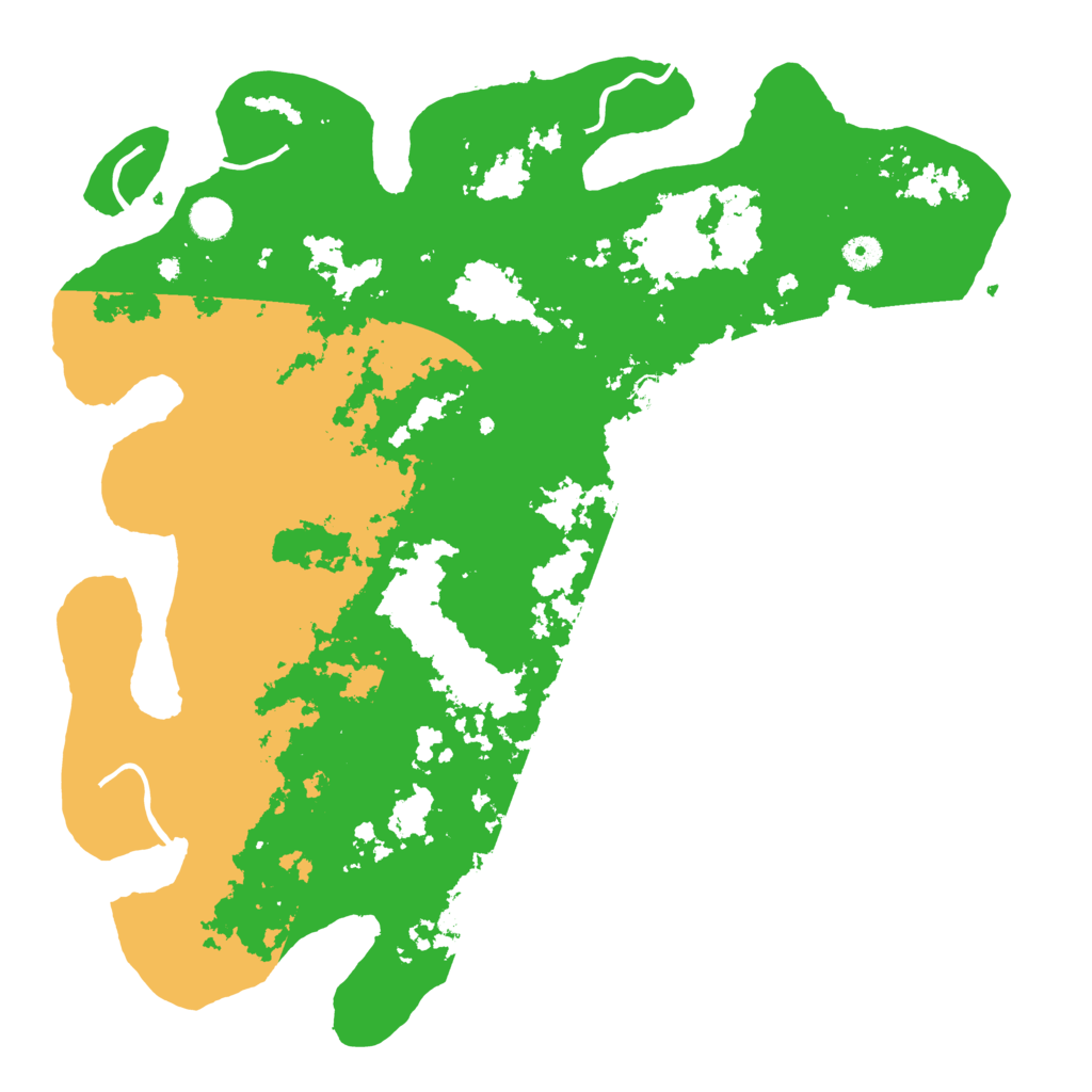 Biome Rust Map: Procedural Map, Size: 4500, Seed: 1015682518