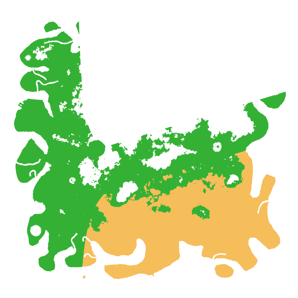 Biome Rust Map: Procedural Map, Size: 4800, Seed: 533902912