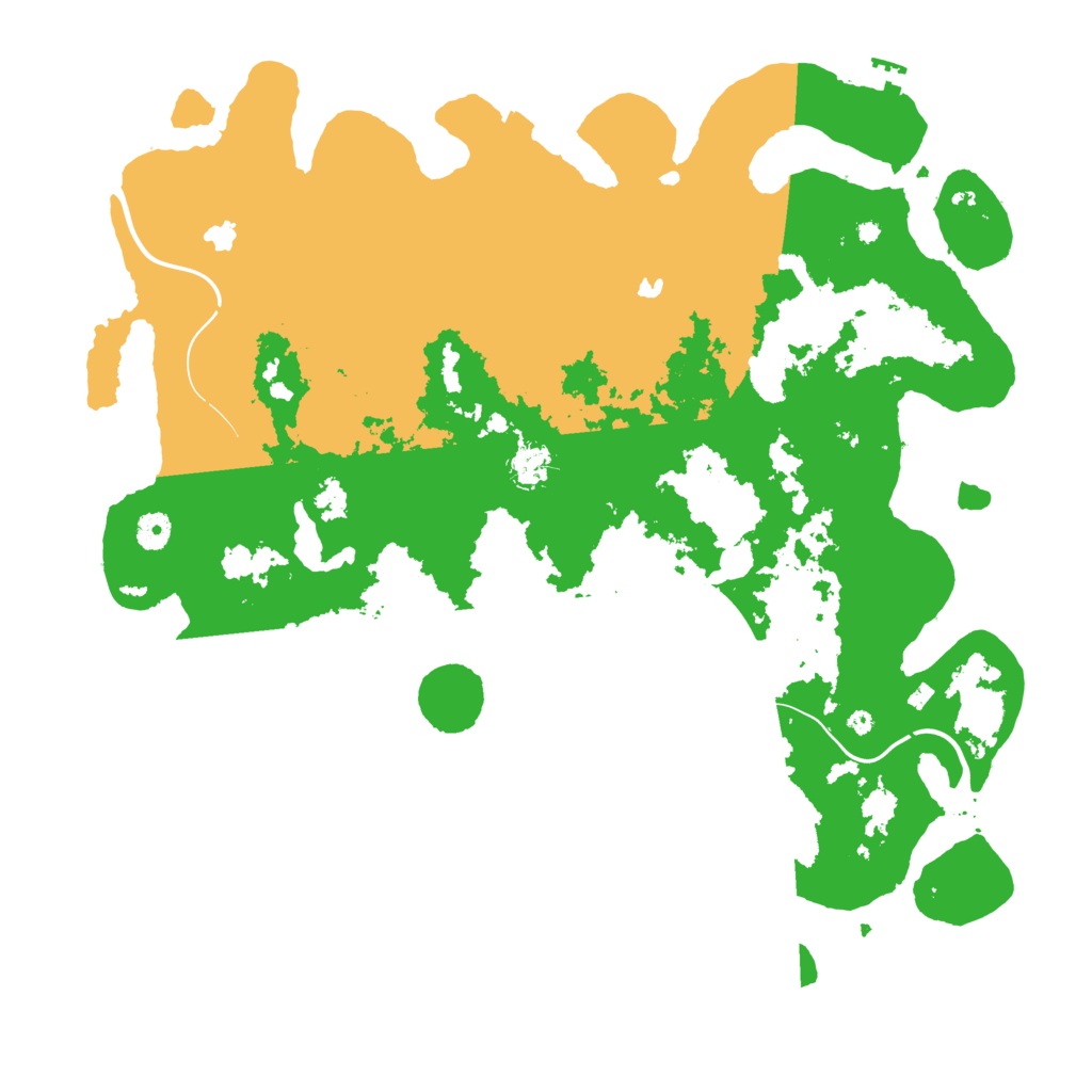 Biome Rust Map: Procedural Map, Size: 4500, Seed: 2089599915