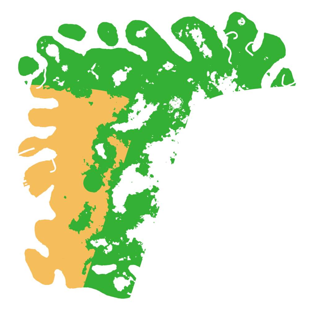 Biome Rust Map: Procedural Map, Size: 4500, Seed: 2397947