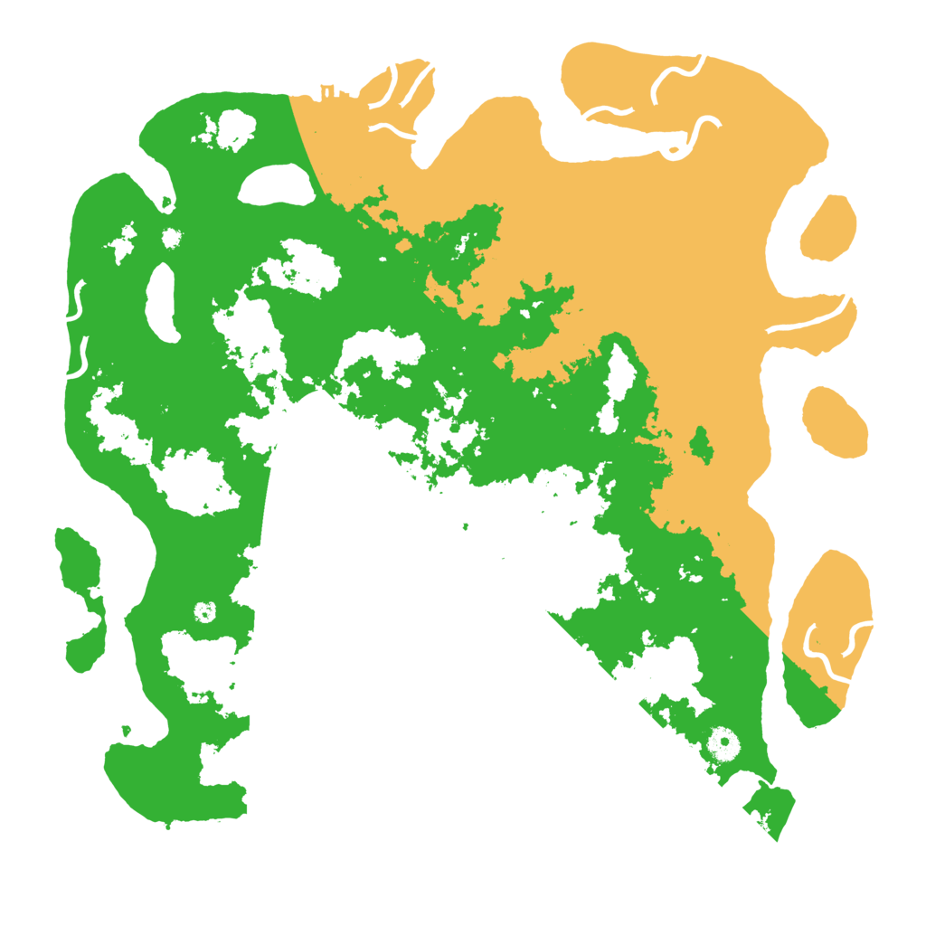 Biome Rust Map: Procedural Map, Size: 4300, Seed: 12534