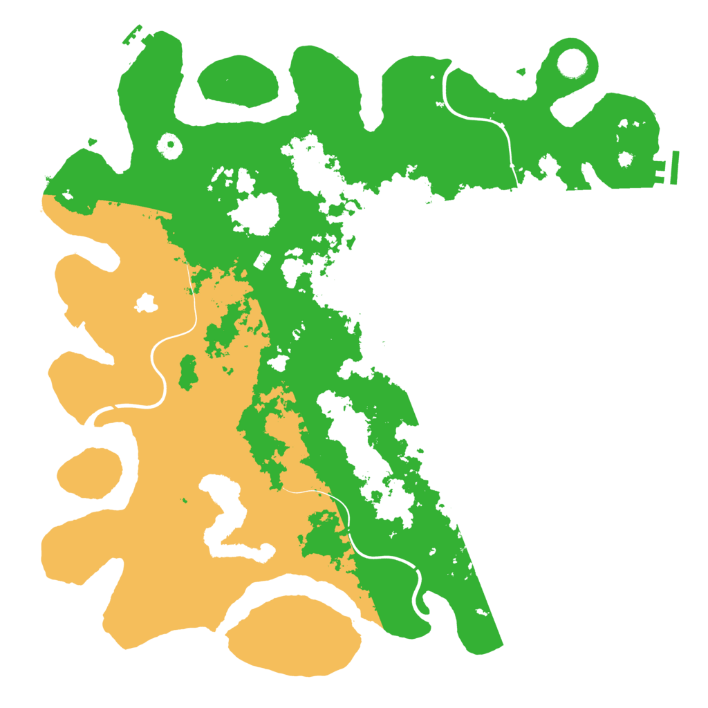 Biome Rust Map: Procedural Map, Size: 4250, Seed: 399828
