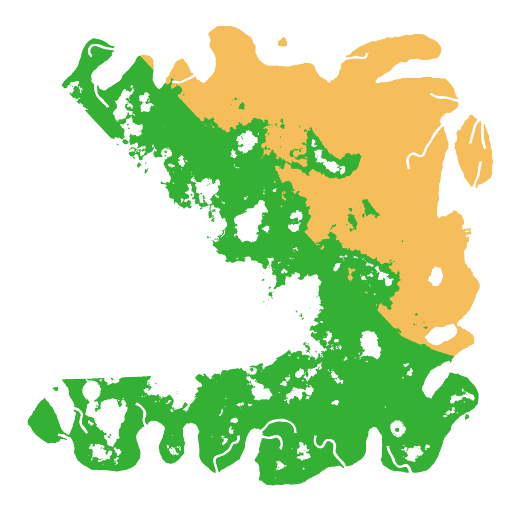 Biome Rust Map: Procedural Map, Size: 5000, Seed: 805799736