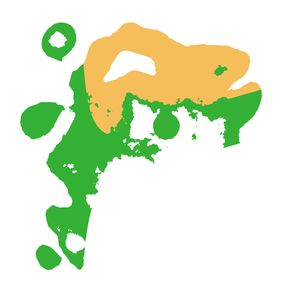 Biome Rust Map: Barren, Size: 3050, Seed: 928347