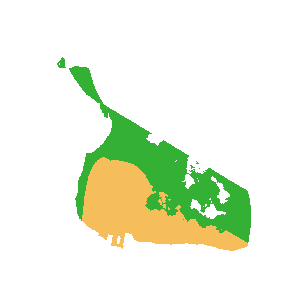 Biome Rust Map: Procedural Map, Size: 1500, Seed: 984562621