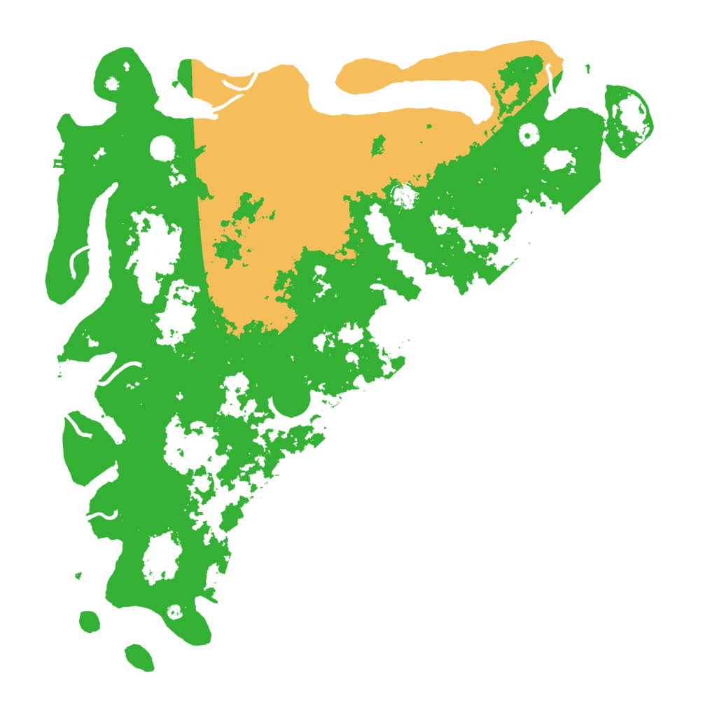 Biome Rust Map: Procedural Map, Size: 5000, Seed: 60222