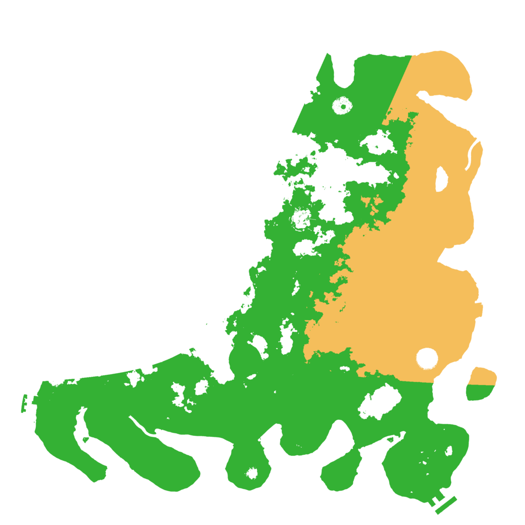 Biome Rust Map: Procedural Map, Size: 4300, Seed: 1472588307