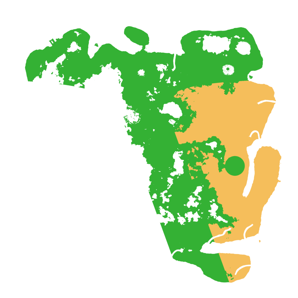 Biome Rust Map: Procedural Map, Size: 4000, Seed: 778447