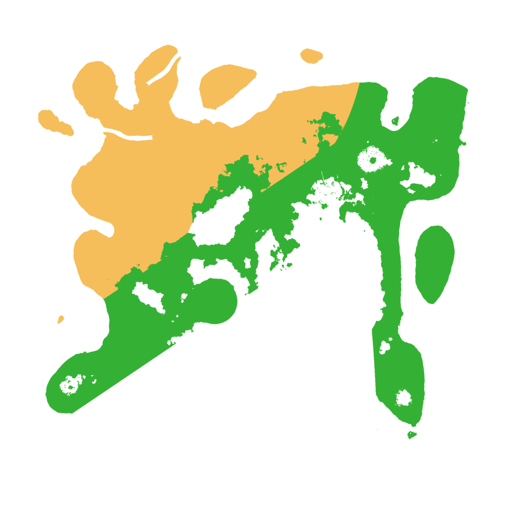 Biome Rust Map: Procedural Map, Size: 3000, Seed: 1665576149