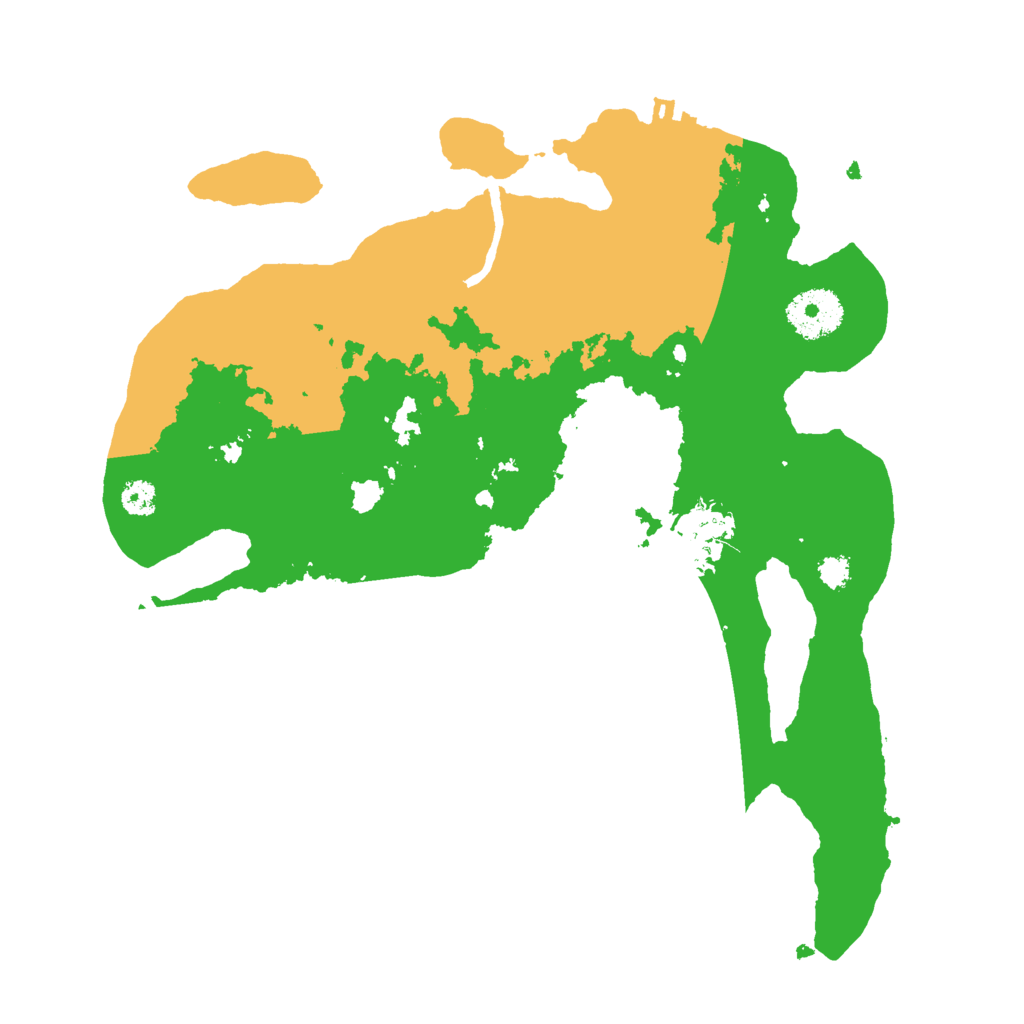 Biome Rust Map: Procedural Map, Size: 2989, Seed: 8654409