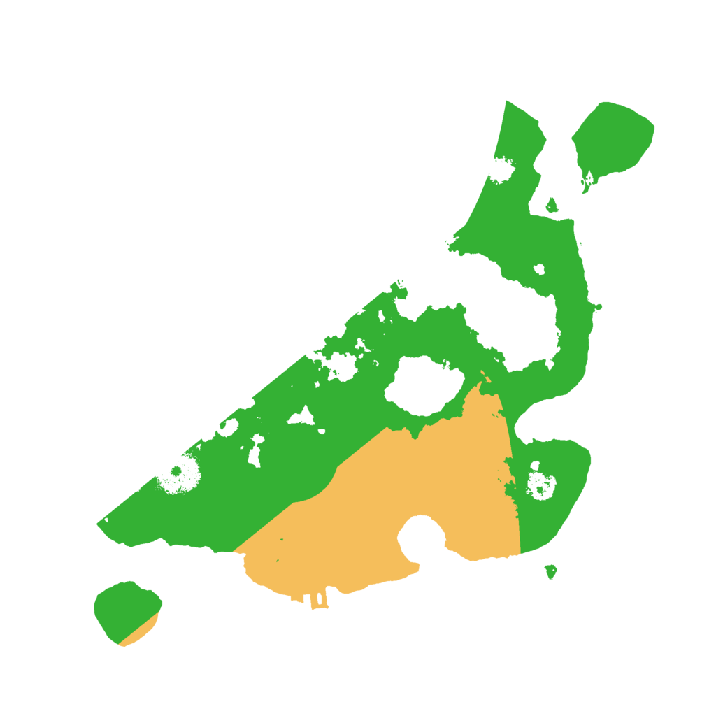 Biome Rust Map: Procedural Map, Size: 2608, Seed: 19064