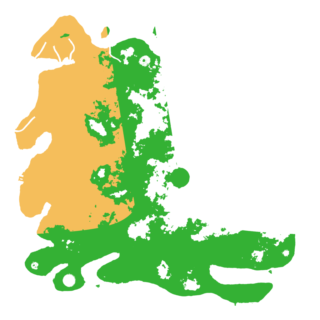 Biome Rust Map: Procedural Map, Size: 4480, Seed: 1235294007