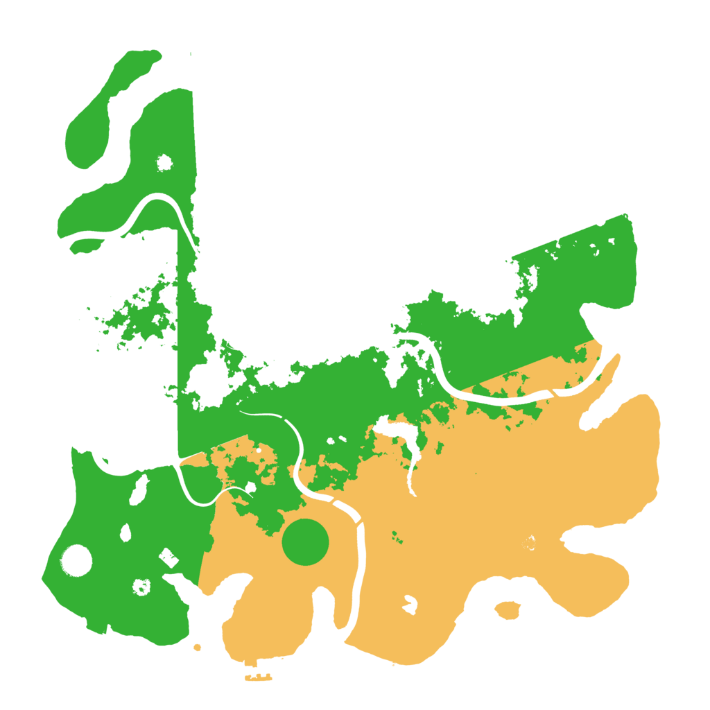 Biome Rust Map: Procedural Map, Size: 4000, Seed: 854300032