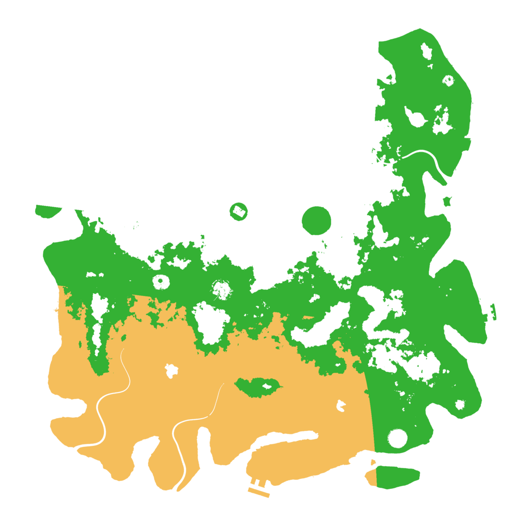 Biome Rust Map: Procedural Map, Size: 4750, Seed: 20220602