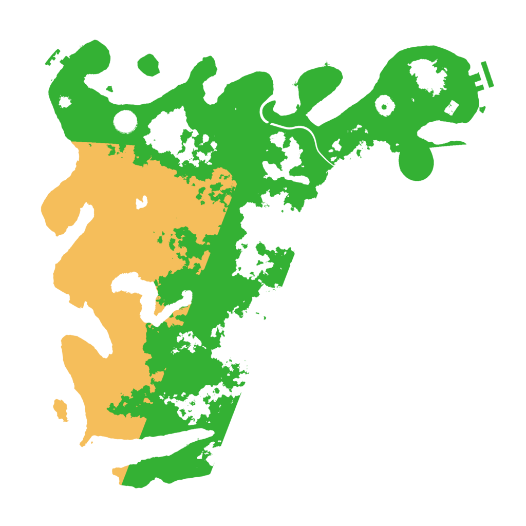 Biome Rust Map: Procedural Map, Size: 4000, Seed: 407550