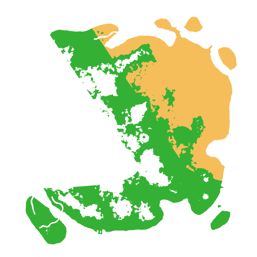 Biome Rust Map: Procedural Map, Size: 4000, Seed: 770723