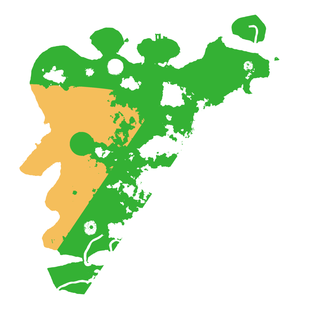 Biome Rust Map: Procedural Map, Size: 3500, Seed: 12567211