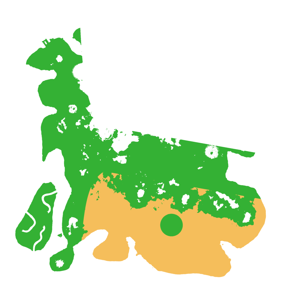 Biome Rust Map: Procedural Map, Size: 3500, Seed: 1959358872