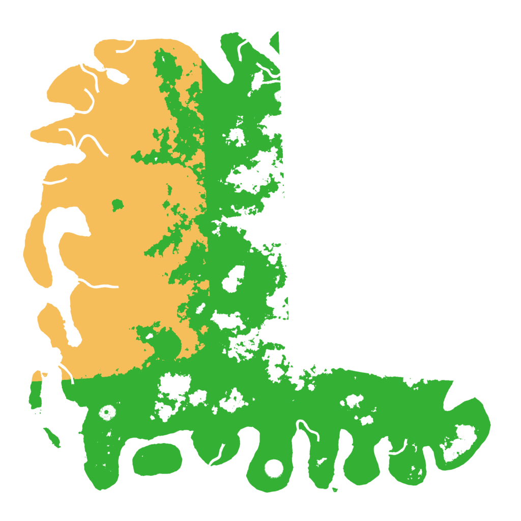 Biome Rust Map: Procedural Map, Size: 5000, Seed: 209872