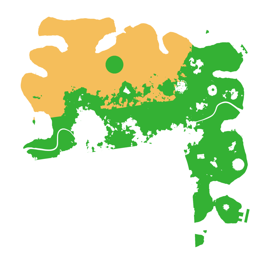 Biome Rust Map: Procedural Map, Size: 3950, Seed: 67449711