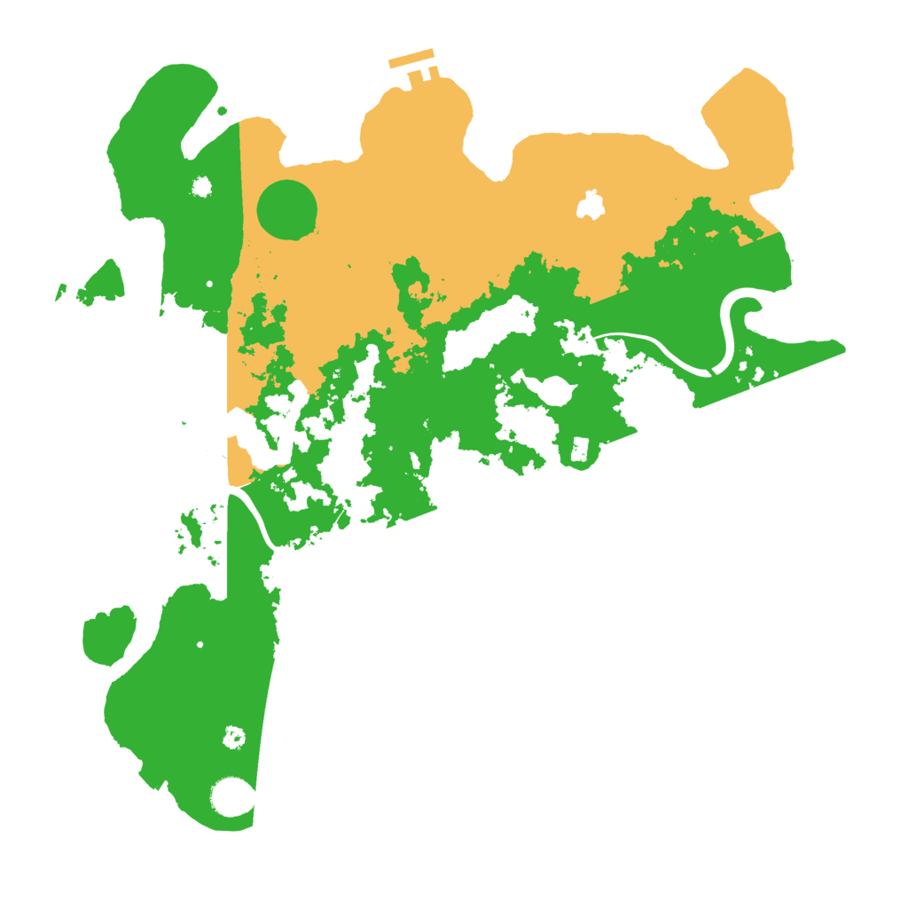 Biome Rust Map: Procedural Map, Size: 4000, Seed: 163426