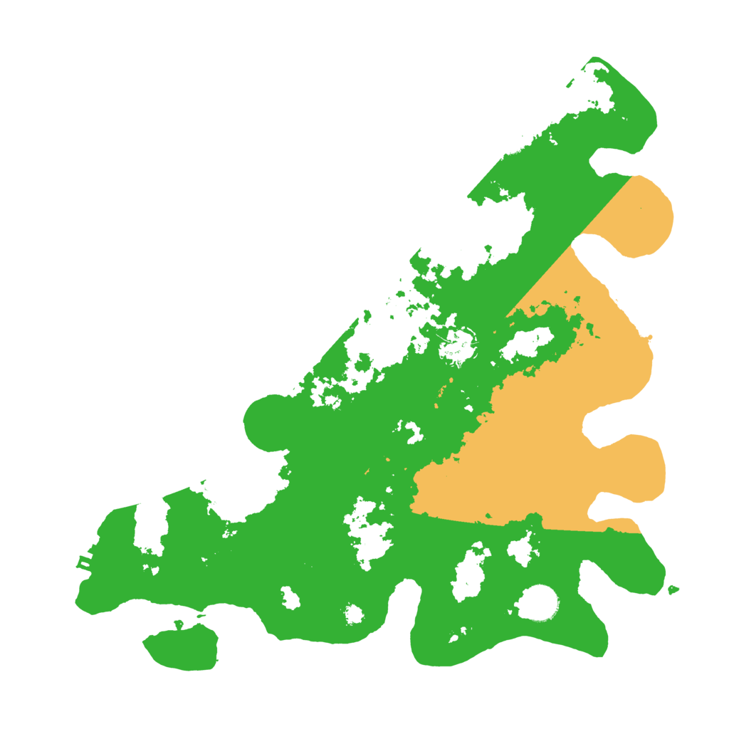 Biome Rust Map: Procedural Map, Size: 3500, Seed: 1142575572