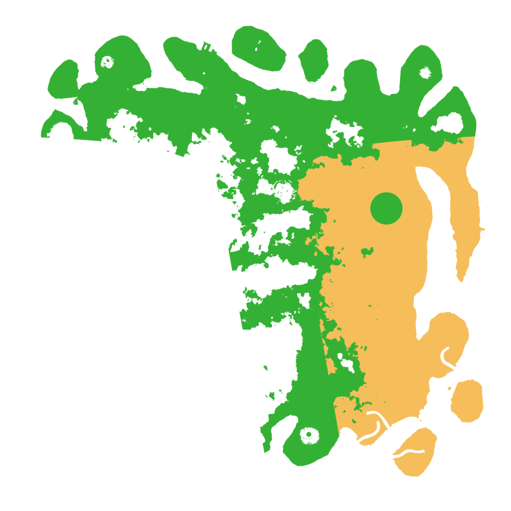 Biome Rust Map: Procedural Map, Size: 4200, Seed: 3241981